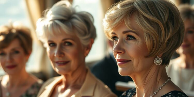 Pixie Cut für ältere Frauen: Eleganter Look 1 pixie cut für ältere frauen