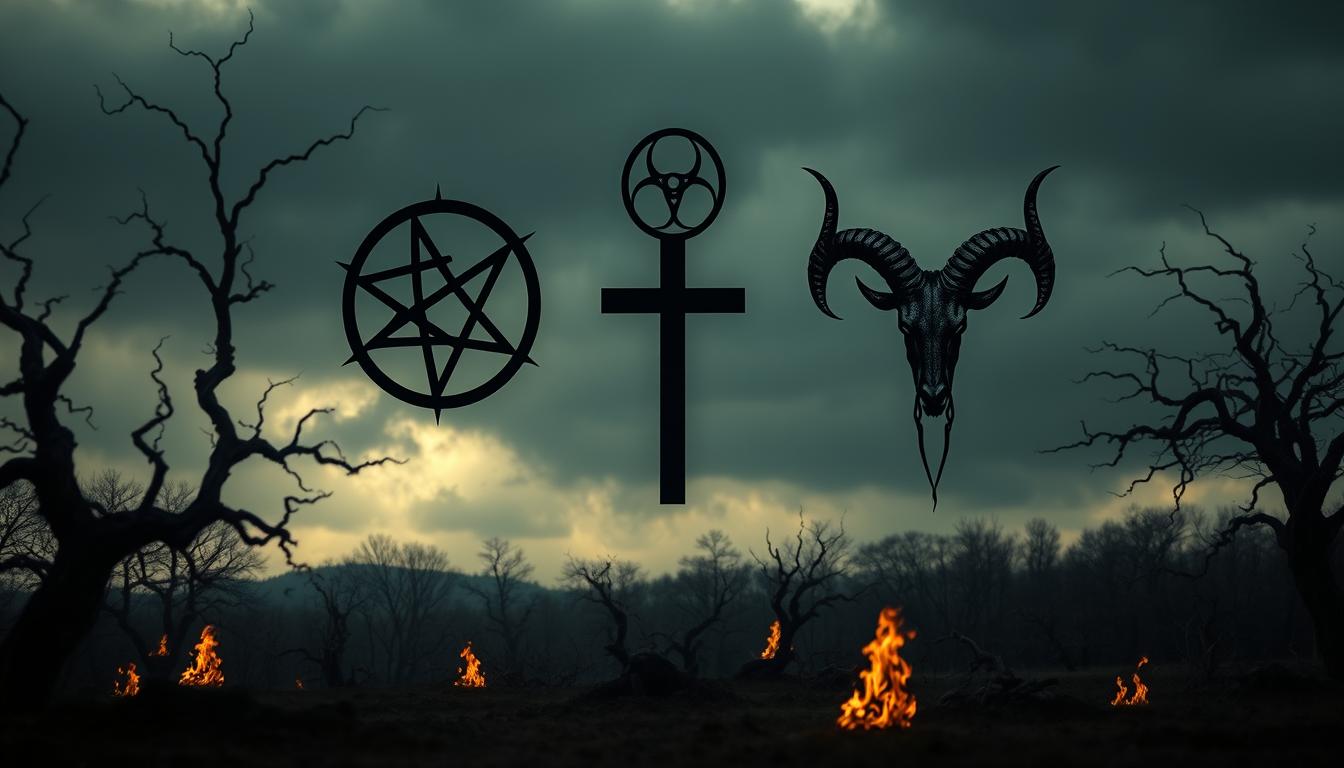 satanische Symbole