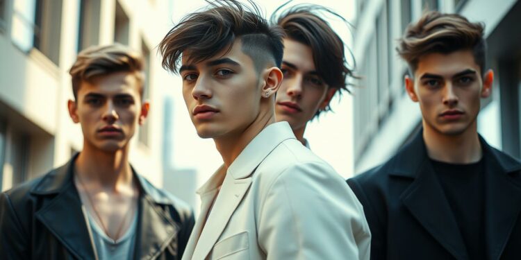 Seitenscheitel Jungs: Stilvolle Frisuren-Trends 1 seitenscheitel jungs