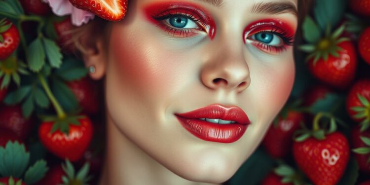 Strawberry Make-up: Trendiger Frucht-Look für Dich 1 strawberry make up