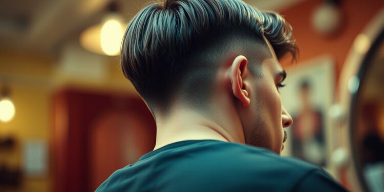 Perfekter Taper Fade Low Haarschnitt für Herren 1 taper fade low
