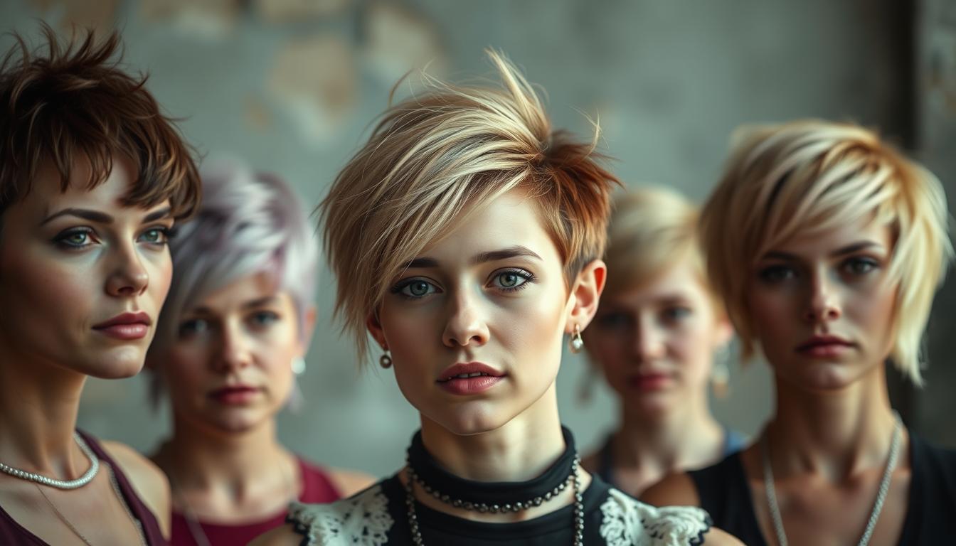 trendige franzige pixie-cuts