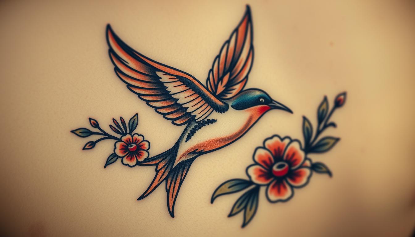 vogel als tattoo motif