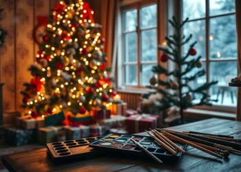 weihnachtsbilder malen