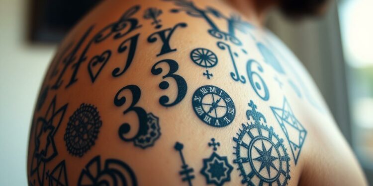 zahlen tattoo bedeutung